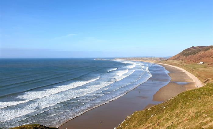 Stunning Rhossili Bay, Gower